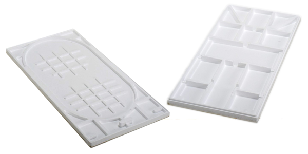 折叠移动桌产品内包装盒图